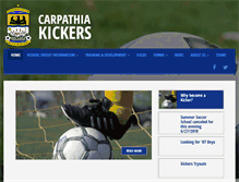 Tablet Screenshot of kickersfc.net